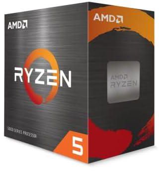 AMD Ryzen 5 5500 Desktop Processor (6-core/12-thread, 19 MB cache, up to 4.2 GHz max boost)