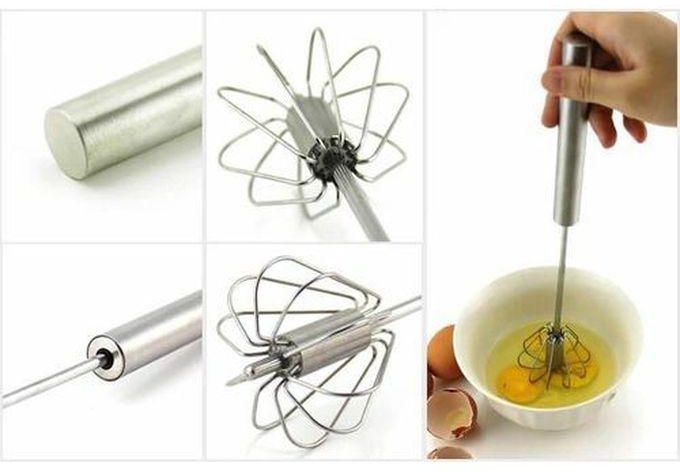 Stainless Steel Egg Beater With Pressure
