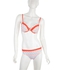 Miami 2021  Swimsuit 3 Pieces  For Women-Orange, 44Eu