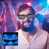 10 Colors Optional Light Up El Wire Neon Rave Twinkle Glowing Party LED Glasses