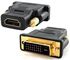 Gold Plated HDMI Female to DVI-D Male Video Adaptor