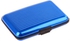Blue Aluminium For Unisex - Card & ID Cases