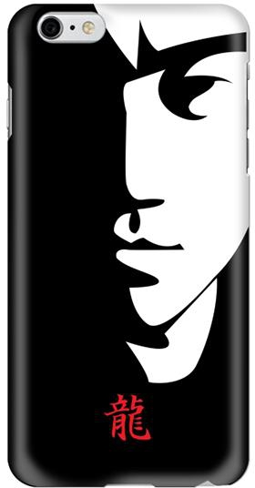 Stylizedd Stylizedd Apple iPhone 6/ 6S Plus Premium Slim Snap case cover Matte Finish - Tibute - Bruce Lee - Black