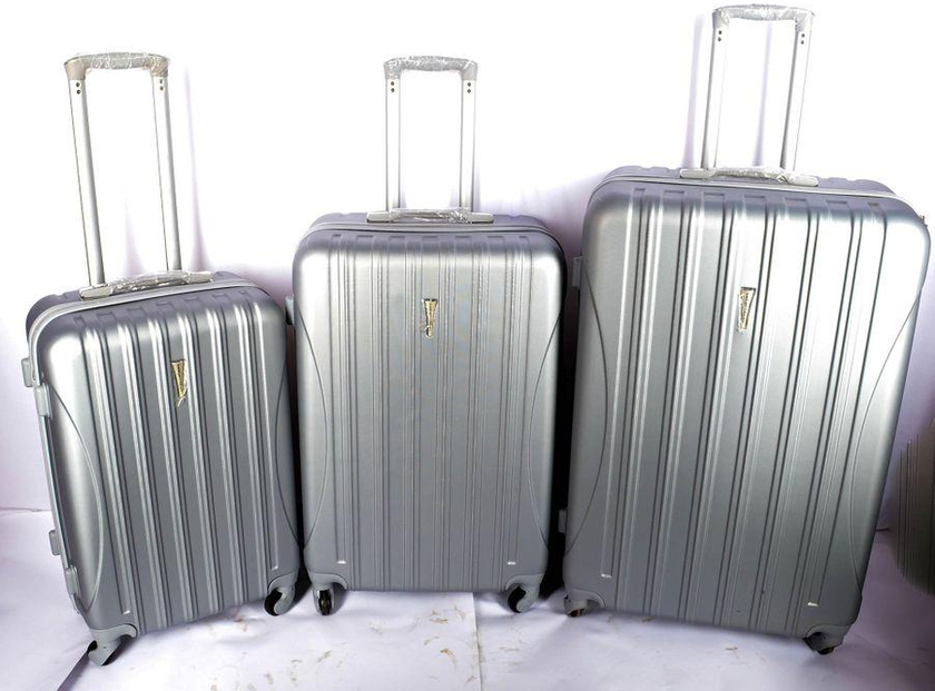 Fashion 3-1 PVC Travelling Suitcase