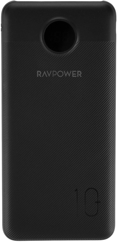 RavPower 10000mAh Power Bank, 20Watts, Fast Charging, Black