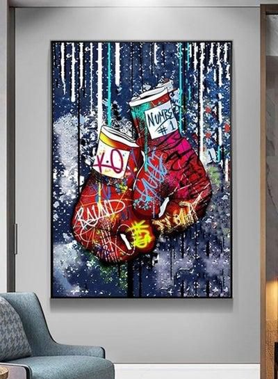modern,decor,graffiti,king,of,boxing,gloves,canvas,painting,abstract,street,art,poster,prints,for,living,room,picture,cuadros