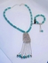 Khan Youssef Necklace & Bracelet Green &Stylish