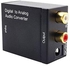 Generic Digital Optical Coaxial Signal To Analog Audio Converter Adapter RCA