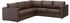 VIMLE Corner sofa, 4-seat, Farsta dark brown