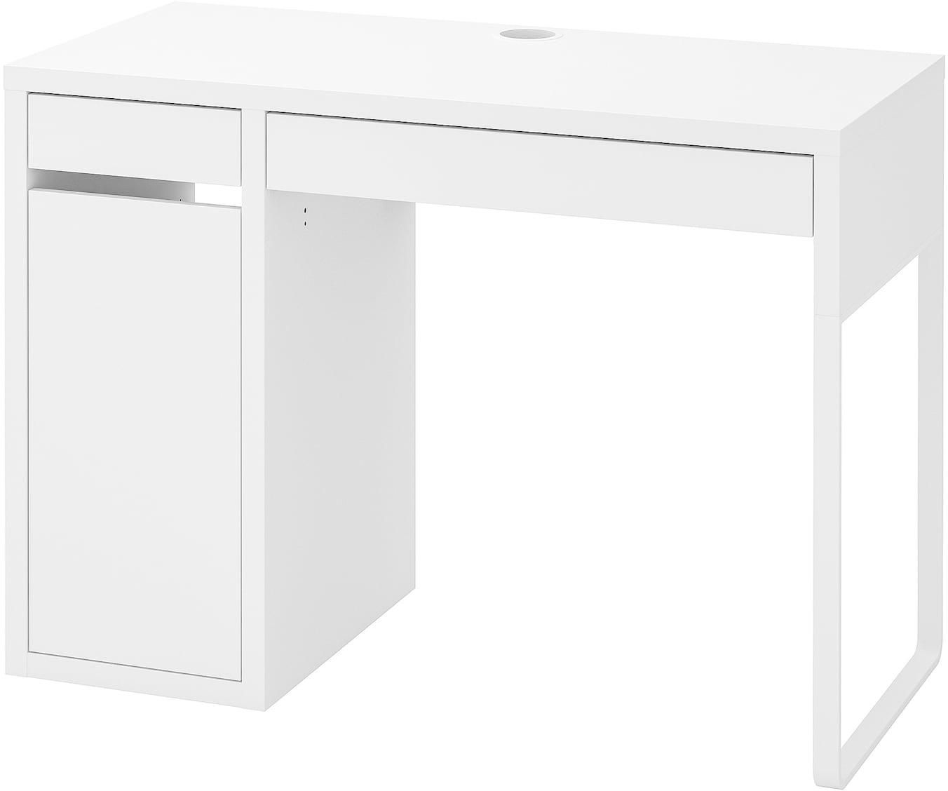 MICKE Desk - white 105x50 cm