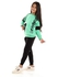 Caesar Printed Girls Training Suit With Pocket