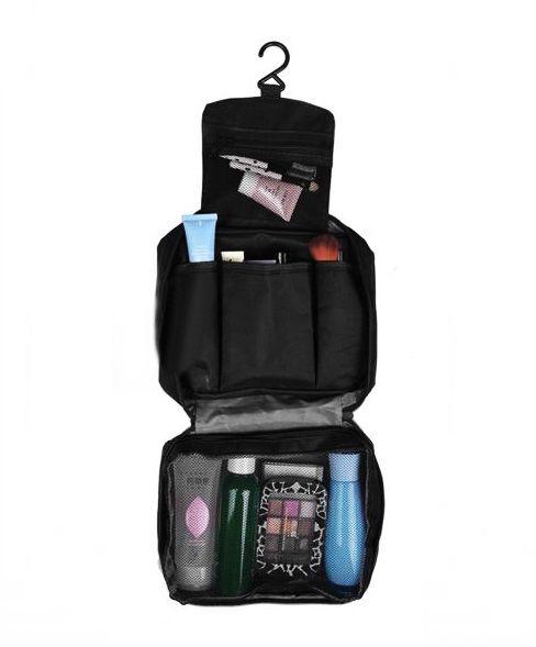 Travel Toiletry Wash Bag Makeup Case Grooming Hanging Bag