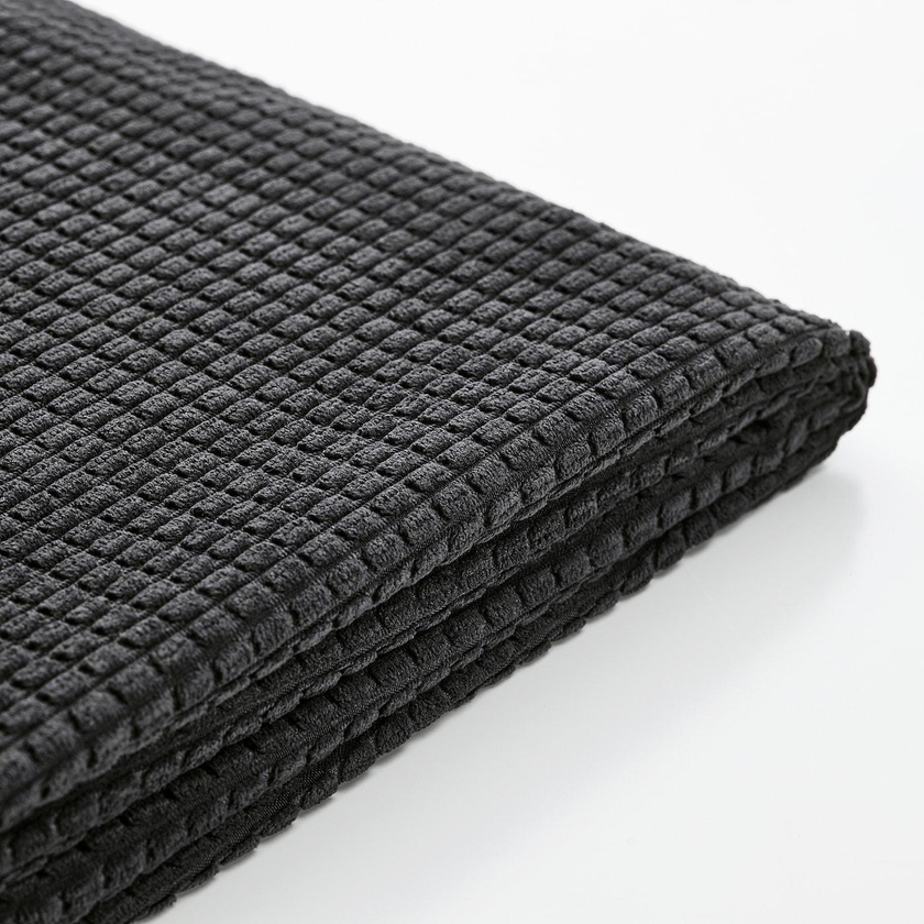 KLIPPAN Cover for 2-seat sofa - Vansbro black
