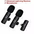 Double Wireless Lavalier Microphone For IPhone Samsung