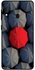 Protective Case Cover For Samsung Galaxy A20e Smart Series Printed Protective Case Cover for Samsung A20e Red & Grey Umbrella