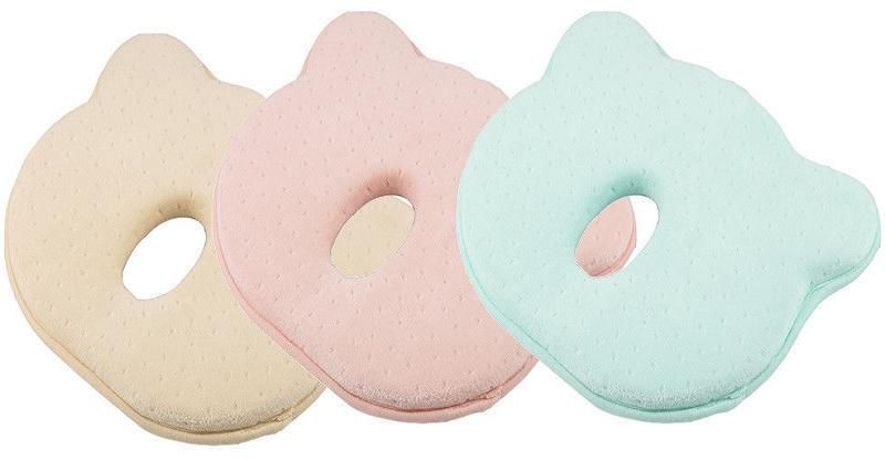 Baby Pillow for Memory Foam Head Positioner Neck Support (0-12 Months)