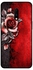 Protective Case Cover For Oneplus 7 Pink Rose & Red Backgroud
