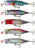 Suke Fishing Lures 7cm/9.4g Topwater Popper Bait 5 Color Hard Bait Artificial Wobblers Plastic Fishing