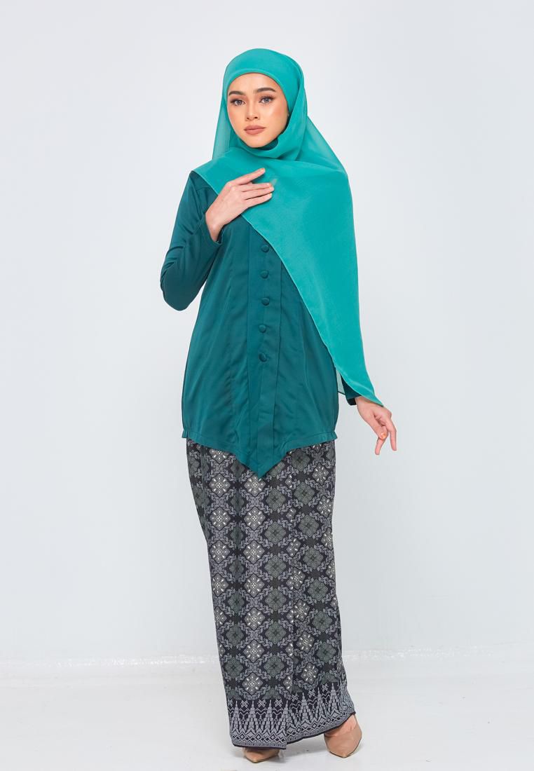 Motherchild Kebaya Suri Janna Long Dress - 5 Sizes (5 Colors)