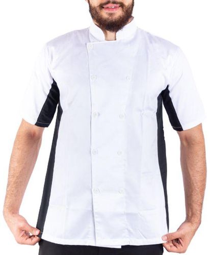 Half Sleeve Chef Jacket - White