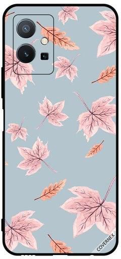 Protective Case Cover For vivo T1 5G Autumn Leaves Print