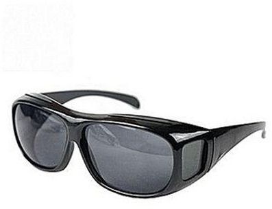 Day And Night Clear Vision Glasses-Black
