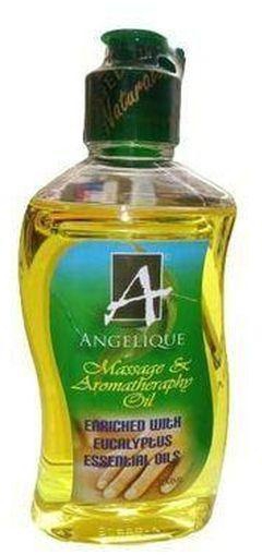 Angelique Massage & Aromatherapy Oil Enriched With Eucalyptus Oil 300ML