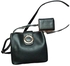 SUSEN 2 In 1 Ladies Leather Handbag - Black