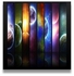 لوحة فنية من مادة MDF للزينة متعدد الألوان 30 x 30سم