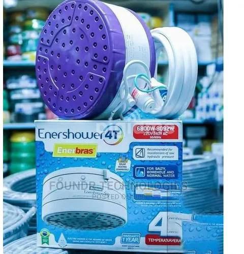 Enerbras Enershower 4 Temp (4T) Instant Shower Water Heater - Violet
