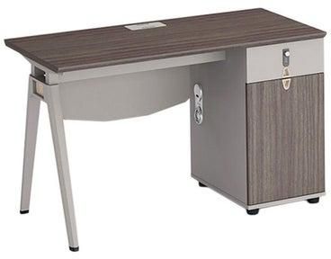 Office Manager Desk with Drawer Brown 120x60x75cm