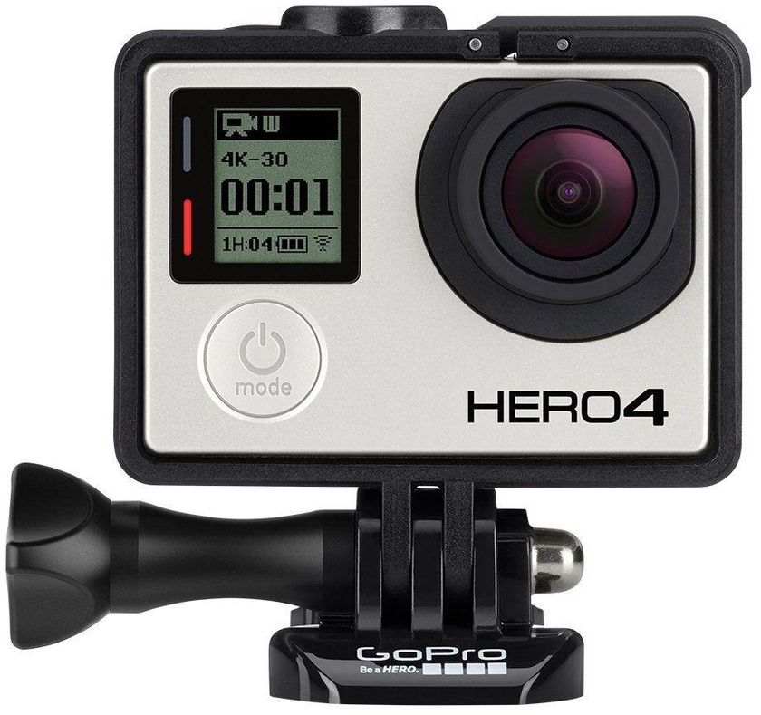 GoPro Hero4 Black Standard Edition + GoPro Chest Mount Harness + GoPro Quick Release with Ball Joint Buckle Bundle Kit