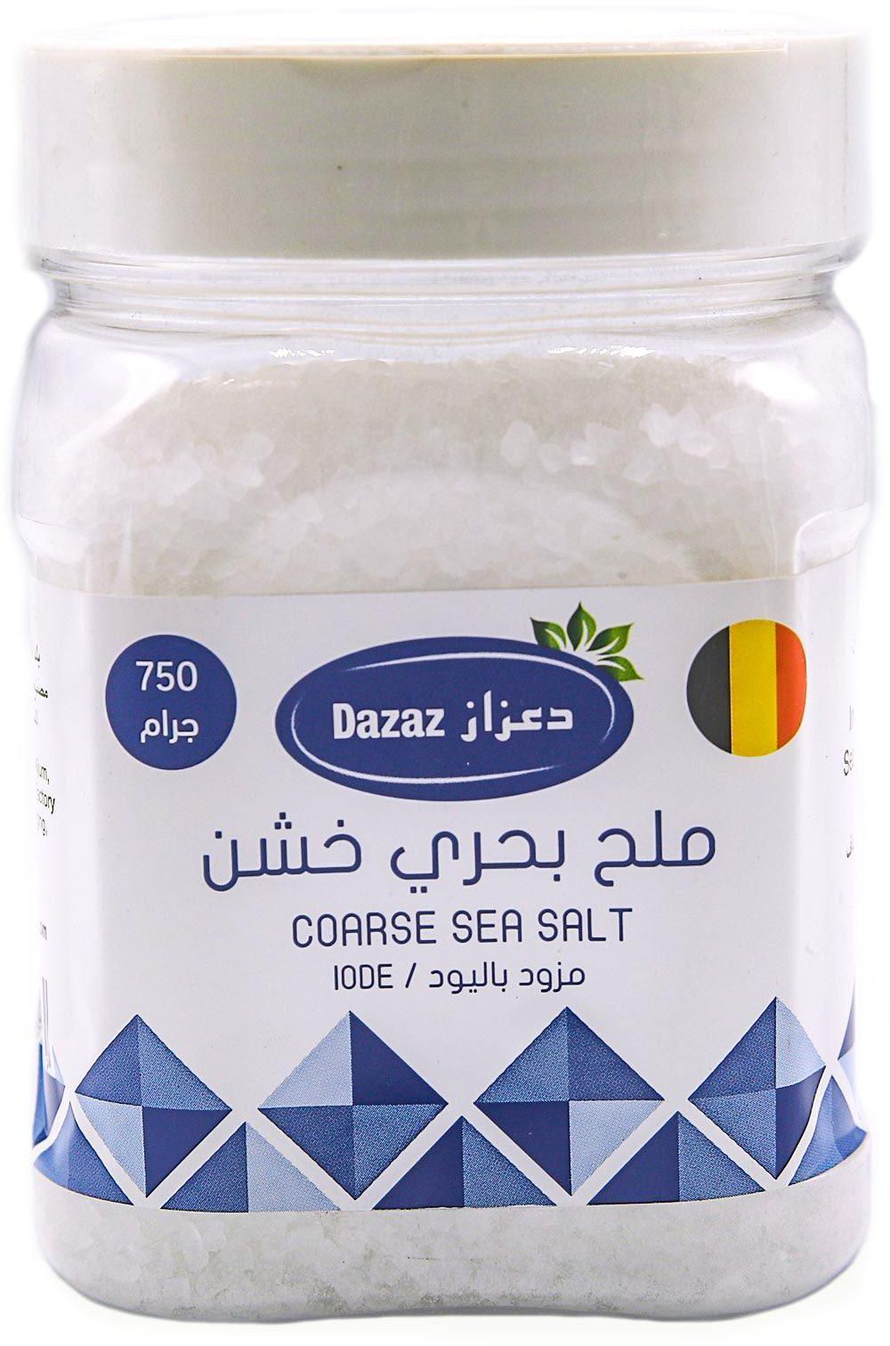 Dazaz coarse sea salt granules 750 g