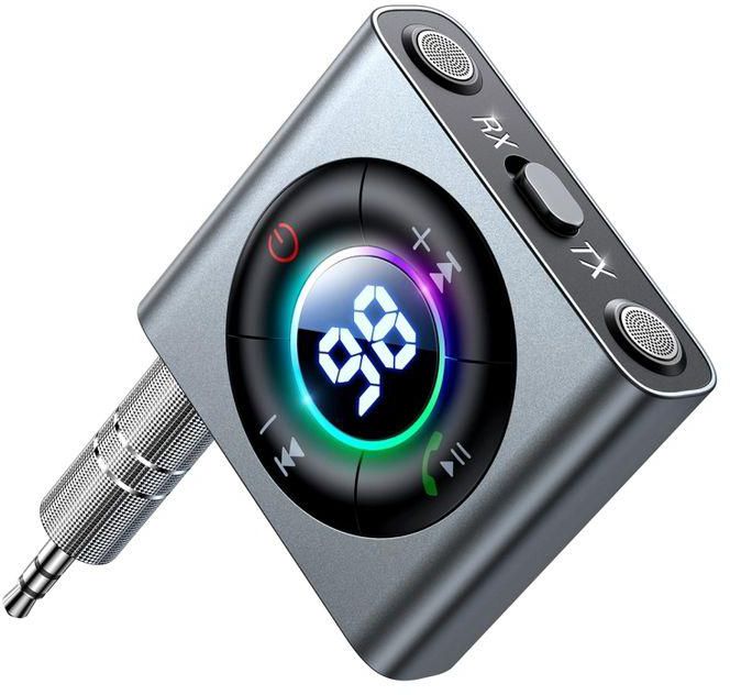 2 In 1 Bluetooth 5.3 Car Wireless FM Transmitt Er Receiver