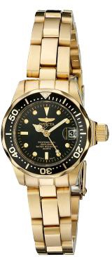 Invicta 8943 Pro Diver Collection Gold-Tone Watch for Women