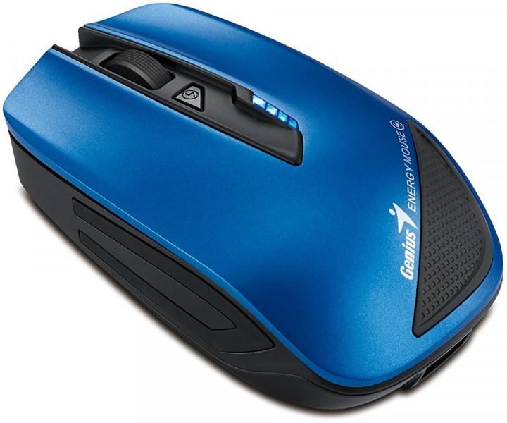 Genius 31030107101 Wireless Energy Mouse 2.4GHz Blue