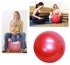 one year warranty_65cm Anti Burst Sports Gym Exercise Swiss Aerobic Body Fitness Yoga Ball - Red