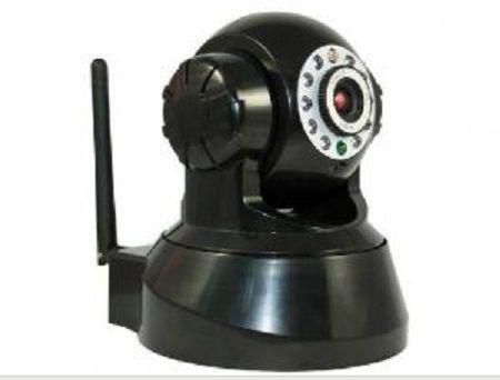 Black Color Sricam IR Wireless Wifi IP Camera Network Surveillance Security P/T Nightvision