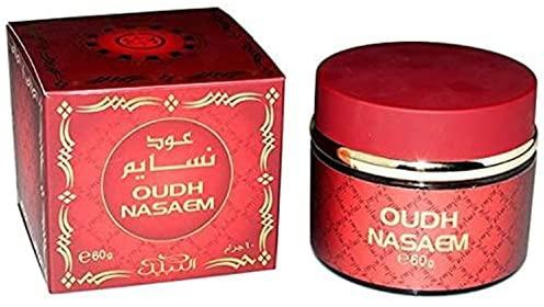 Oud Nasaem by Al Nabeel Burning Bakhoor Incense Chips Oudh, 60g