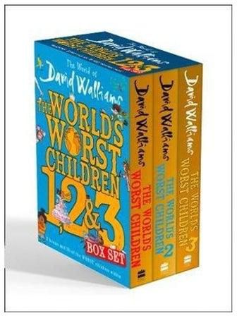 The World Of David Walliams 1, 2 And 3 Box Set Paperback English by Walliams David