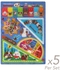 Vive 5x Set of Spring Hearts Canimals Ruler