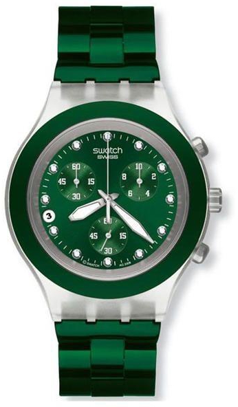 Swatch SVCK4043AG Stainless Steel Watch - Green