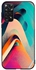 Protective Case Cover For Xiaomi Redmi Note 11S Abstract Waves Lines Design Multicolour