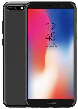 هاتف Y6 (2018) بشريحتين لون أسود سعة 16 جيجابايت رامات 2 جيجابايت يدعم خدمة 4G LTE