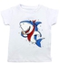 Baby Co. Monsters & Shark Graphic Cotton T-shirt (2 Pack)