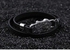 JewelOra MPE-01107 Unisex Black Genuine Cow Leather Jewelry Bracelet