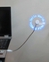USB Fan with Lighting words