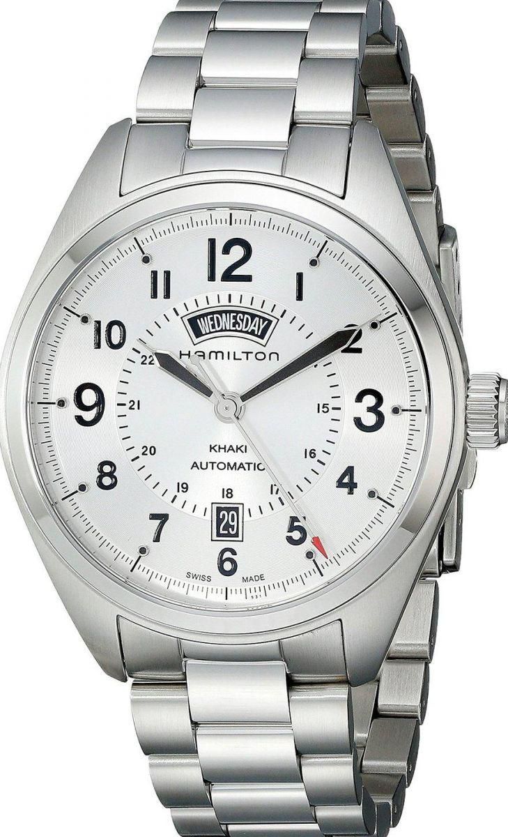 Hamilton Silver Stainless Silver dial Watch for Men's H70505153