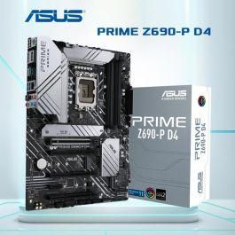 Asus PRIME Z690-P D4 Intel Z690 (LGA 1700) ATX motherboard with PCIe 5.0 three M.2 slots 14+1 DrMOS DDR4 HDMI DisplayPort 2.5 Gb Ethernet USB 3.2 Gen 2x2 Type-C front USB 3.2 Gen 1 Type-C