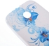 Ozone Appealing Flowers White Shell Case for Motorola Moto E